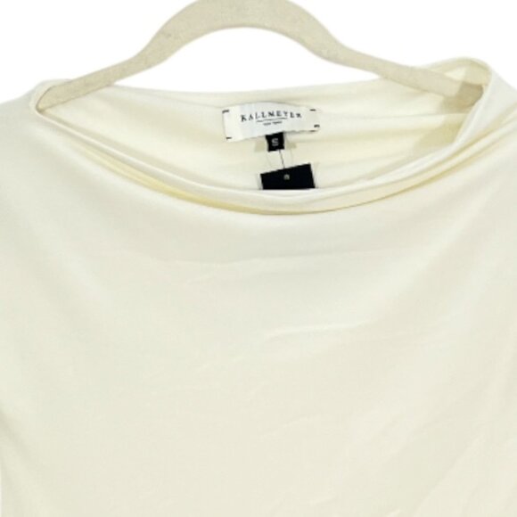 Kallmeyer Rae Sleeveless Top Meringue Small New $360 - Picture 2 of 4